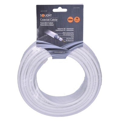 Solight koaxiální kabel CC120, sáček, 20m - foto č. 2