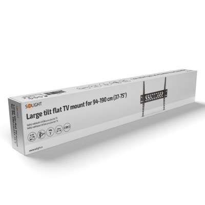 Solight velký naklápěcí držák pro ploché TV, 94cm - 190cm (37'' - 75'') - foto č. 4