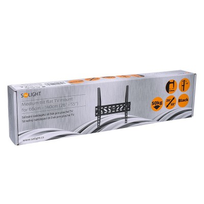 Solight střední naklápěcí držák pro ploché TV, 66cm - 140cm (26'' - 55'') - foto č. 4