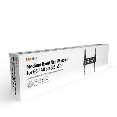 Solight střední fixní držák pro ploché TV, 66cm - 140cm (26'' - 55'') - foto č. 4