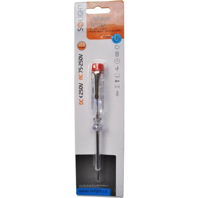 Solight zkoušečka 201, průměr 3mm x 140mm, AC napětí kontaktně: 70 - 250V - foto č. 2