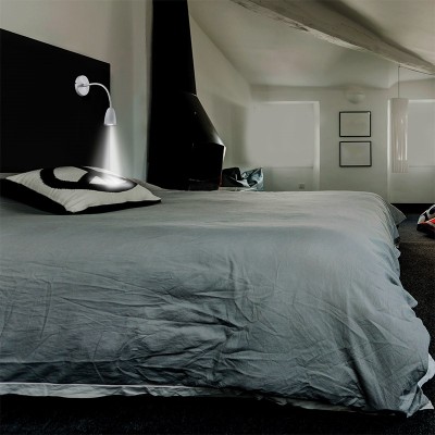 Solight LED nástěnná lampička, stmívatelná, 4W, 280lm, 3000K, bílá - foto č. 5