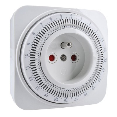 Solight časový spínač, 24 h., vypínač, 1 režim - foto č. 4