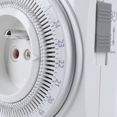 Solight časový spínač, 24 h., vypínač, 1 režim - foto č. 8