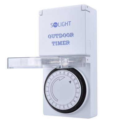 Solight časový spínač, venkovní, 24 h., 1 režim - foto č. 10