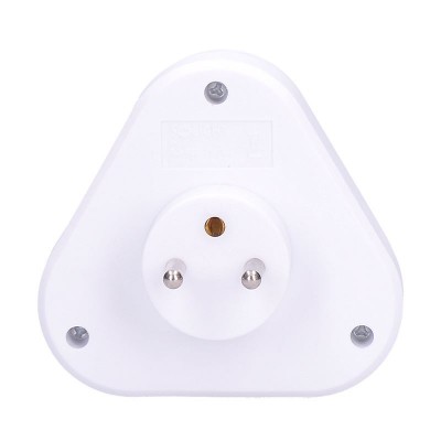 Solight rozbočka, 3x 10A, trojúhelník, bílá - foto č. 6