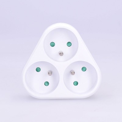 Solight rozbočka, 3x 10A, trojúhelník, bílá - foto č. 10