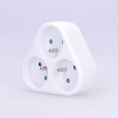 Solight rozbočka, 3x 10A, trojúhelník, bílá - foto č. 11