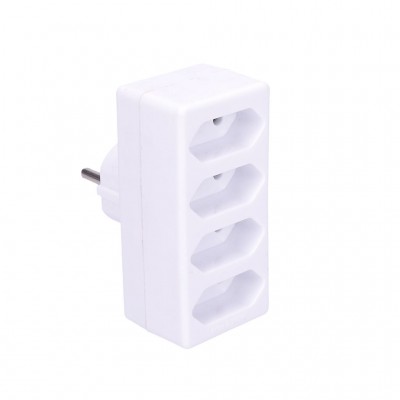 Solight rozbočka, 4x 2,5A, bílá - foto č. 2