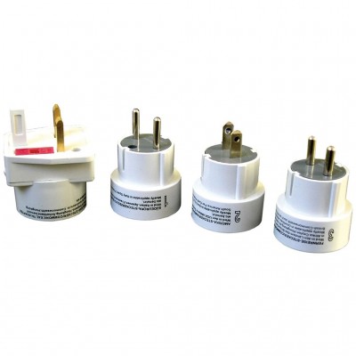 Solight cestovní adaptér, univerzální, neuzemněný - foto č. 2