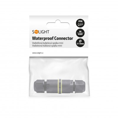 Solight kabelová vodotěsná spojka mini, IP68, 3-9mm, max 1,5mm2 - foto č. 4