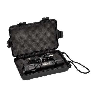 Solight LED nabíjecí svítilna, 600lm, Cree XM-L2 T6, zoom, Li-Ion - foto č. 6