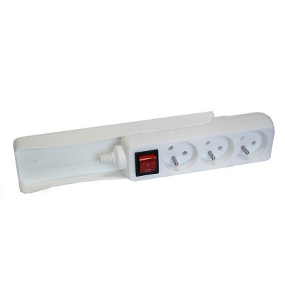 Solight držák vícenásobné zásuvky, 3 - 4 zásuvky - foto č. 2