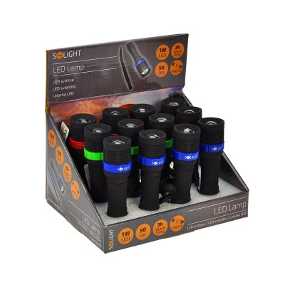 Solight LED Svítilna, 1W LED, 50lm, 1x AA, fokus - foto č. 5
