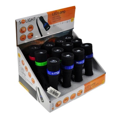 Solight LED Svítilna, 1W LED, 50lm, 1x AA, fokus - foto č. 7