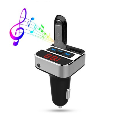 Solight FM transmitter s bluetooth připojením do auta, 2x USB + handsfree - foto č. 4