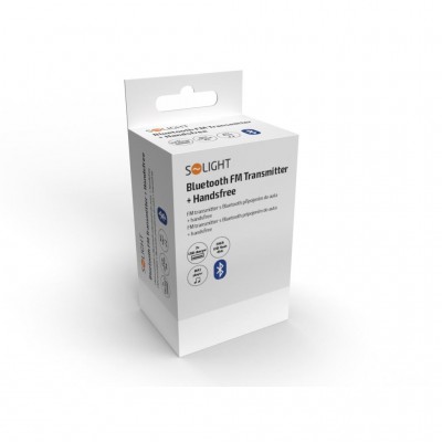 Solight FM transmitter s bluetooth připojením do auta, 2x USB + handsfree - foto č. 6