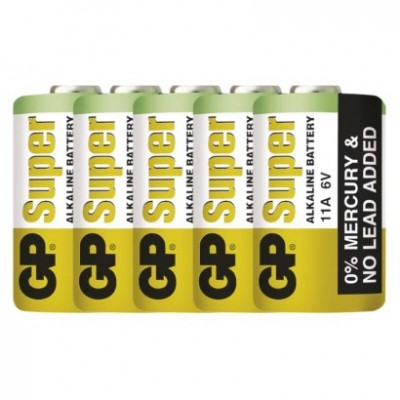 Alkalická speciální baterie GP 11AF (MN11) 6 V, 5 ks (5 ks) - foto č. 4
