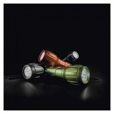 LED ruční kovová svítilna P3882, 50 lm, 3× AAA, 12 ks, display box (12 ks) - foto č. 24