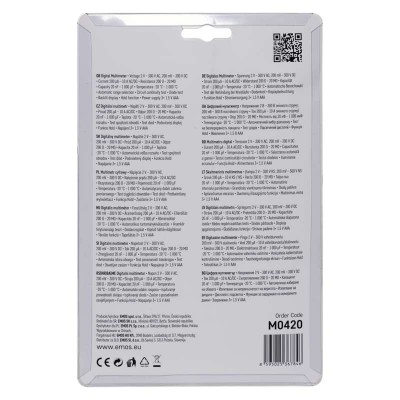 Multimetr MD-420 (1 ks) - foto č. 7