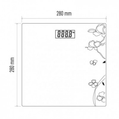 Digitální osobní váha EV106 (1 ks) - foto č. 32