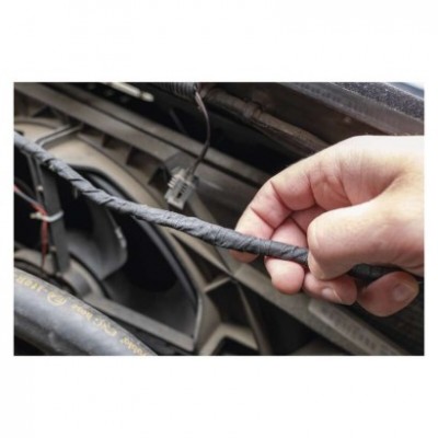 Izolační páska textilní 15mm / 15m černá (1 ks) - foto č. 11