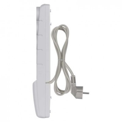 Přepěťová ochrana – 5 zásuvek 1,5m, šedá (1 ks) - foto č. 3