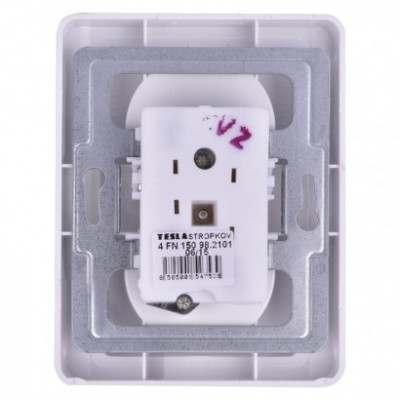 Zásuvka dvojitá STANDARD 4FN15098.2101 B (1 ks) - foto č. 3