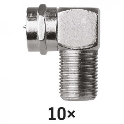 Redukce F vidlice - F zásuvka (10 ks) - foto č. 10