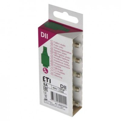 Pojistková patrona 6A (5 ks) - foto č. 5