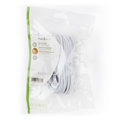 Bandridge VL telecom prodlužovací kabel, bílá, 10m, VLTP90200W100 - foto č. 3