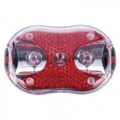 LED přední + zadní svítilna na kolo P3920 na 5× AAA, 150 lm (1 ks) - foto č. 9