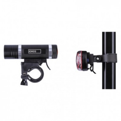 LED přední + zadní svítilna na kolo P3920 na 5× AAA, 150 lm (1 ks) - foto č. 11