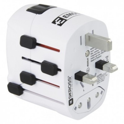 Cestovní univerzální adaptér do zahraničí (Ame.,Asie,Afrika) (1 ks) - foto č. 6