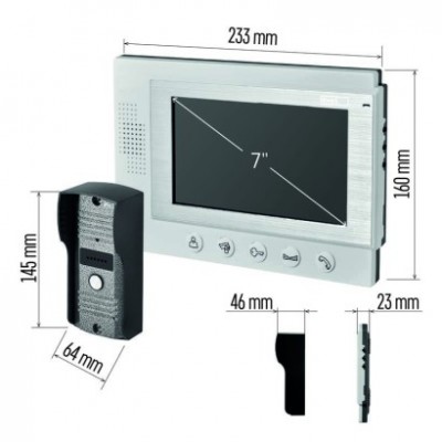 Sada videotelefonu EMOS EM-07HD (1 ks) - foto č. 31