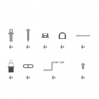 4 lanka pro LED panel 60×60cm (1 ks) - foto č. 2
