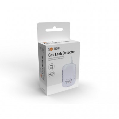 Solight detektor úniku hořlavých plynů. Polovodičový senzor, siréna 85dB, bateriová záloha - foto č. 5