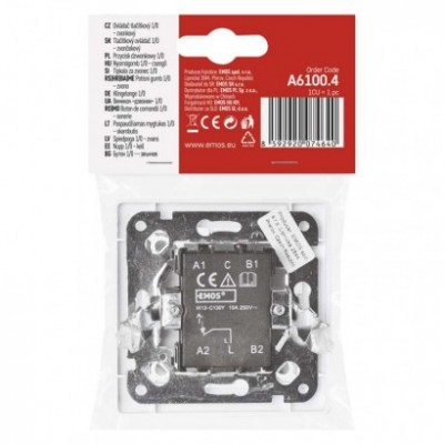 Ovladač tlačítkový zapínací 1/0 (1 ks) - foto č. 9