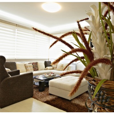 Stropní svítidlo, bílé, IP44, max 60W, bez čidla - foto č. 4