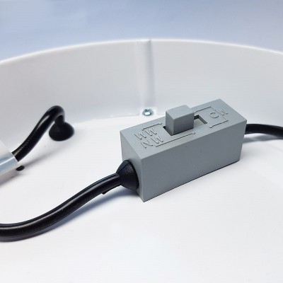 Solight LED mini panel CCT, přisazený, 12W, 900lm, 3000K, 4000K, 6000K, čtvercový - foto č. 5