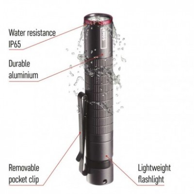 CREE LED kovová svítilna Ultibright 50, 100lm, 1xAAA (1 ks) - foto č. 30