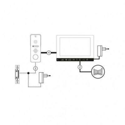 Sada videotelefonu EMOS EM-10AHD (1 ks) - foto č. 29