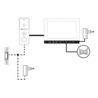 Sada videotelefonu EMOS EM-10AHD (1 ks) - foto č. 34