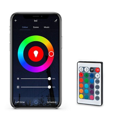 Solight wifi Smart LED světelný pás, RGB, 5m, sada s adaptérem a dálkovým ovladačem - foto č. 3