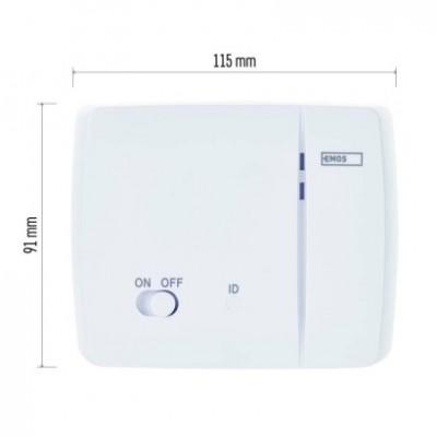 Příjímač pro programovatelný bezdrátový OpenTherm termostat P5611OT (1 ks) - foto č. 8