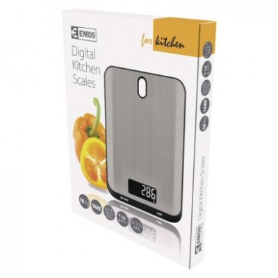 Digitální kuchyňská váha EV026, stříbrná (1 ks) - foto č. 11