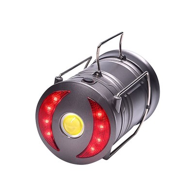 Solight LED nabíjecí kempingové svítidlo s lucernou, 200lm, šedá - foto č. 2