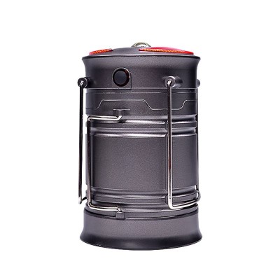 Solight LED nabíjecí kempingové svítidlo s lucernou, 200lm, šedá - foto č. 3