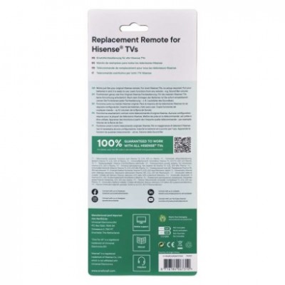 Univerzální dálkový ovladač OFA pro TV HISENSE (1 ks) - foto č. 3
