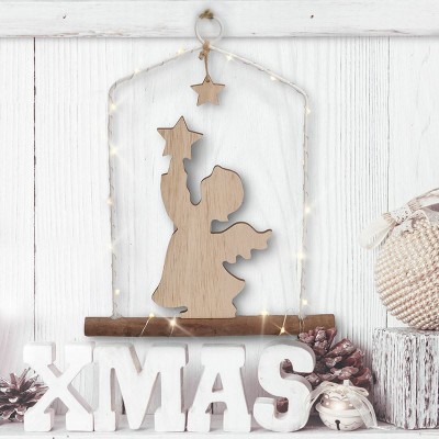 Solight LED závěsná dekorace - anděl, 20x LED, 2xAA - foto č. 6